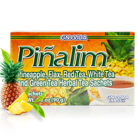 Pinalim Pineapple Tea Extra Strength packaging for quick, on-the-go refreshment.