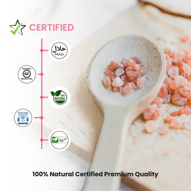 Pink Pantry coarse salt refill for easy, consistent seasoning in grinders