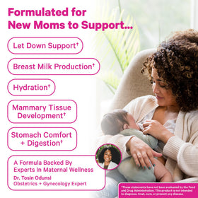 Pink Stork Organic Lactation Tea hot cup with vanilla aroma for soothing sipping.