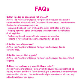 Pink Stork Postpartum Recovery Tea gift set idea for new moms