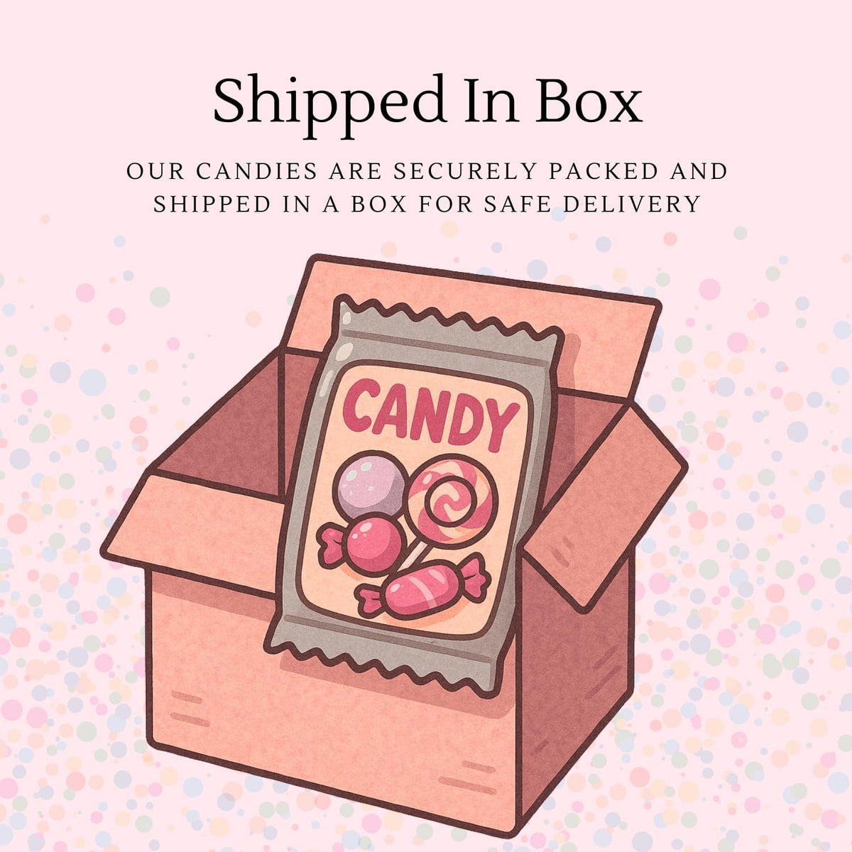 Pinkey Smile wax bottle candy colors and flavors boost party display appeal