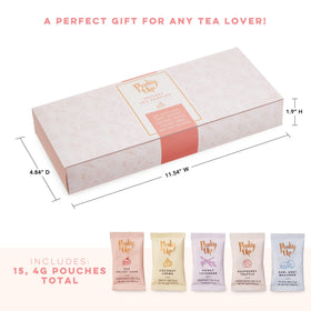 Pinky Up Honey Lavender tea pouch with floral sweetness