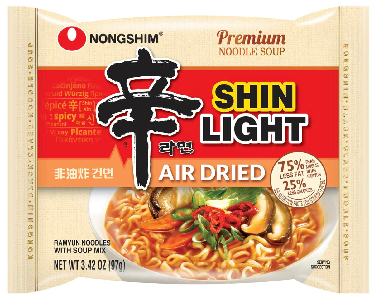 Pinstar Premium Light air-dried noodles for chewy, refreshing texture