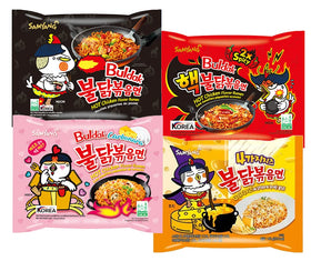 Pinstar Premium Samyang Tom Yum ramen for tangy aromatics.