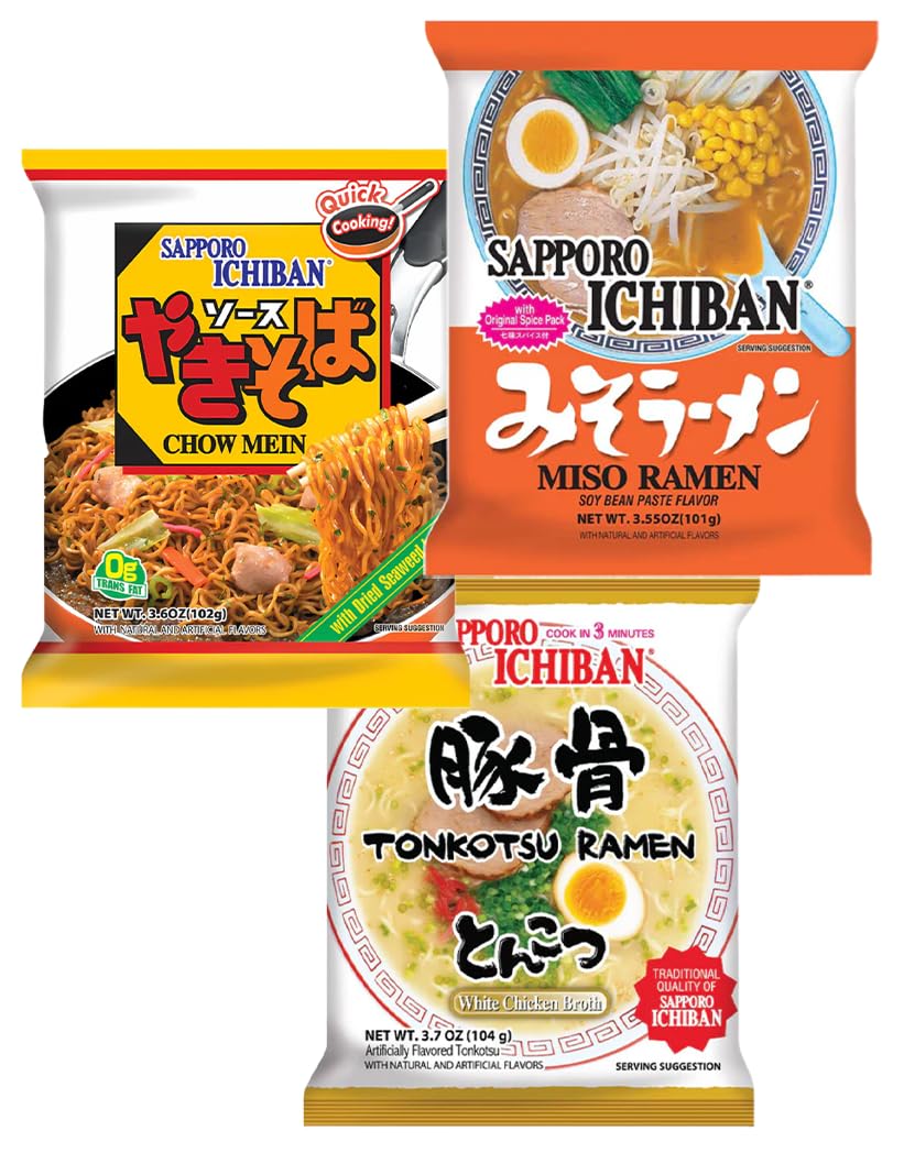 Pinstar Premium Sapporo Original ramen bowl emphasizing classic flavor and quick comfort