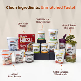 Pintola jar featuring non-GMO ingredients and natural color.