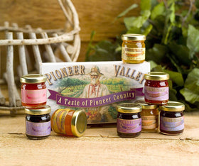 Pioneer Valley 1.5oz mini jars ideal for sampling on toast.