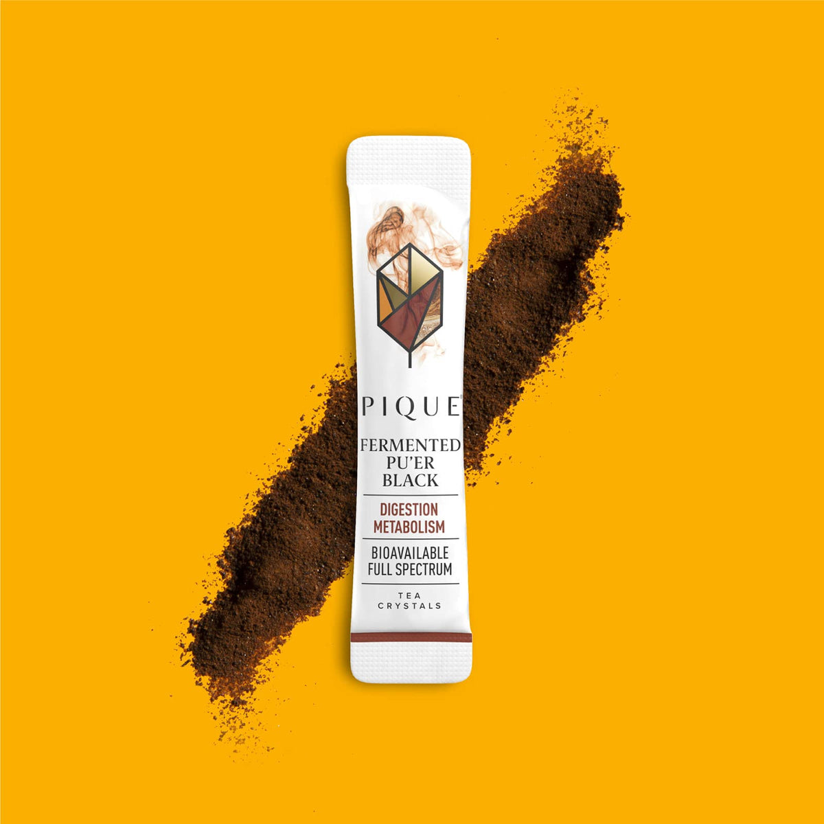 PIQUE pour tea hot water image showcases easy steep for on-the-go.