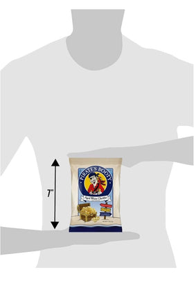 Generic Pirate Booty resealable bag keeps freshness on hand