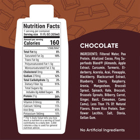 Pirq 25-superfoods blend ingredient panel highlighting nutrient-dense profile