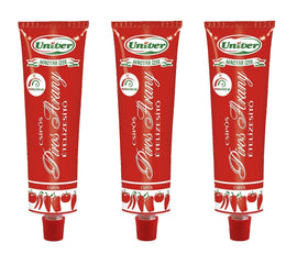Piros Arany Univer paprika paste hot Csipos in a glossy glass jar, ideal for bold dishes.