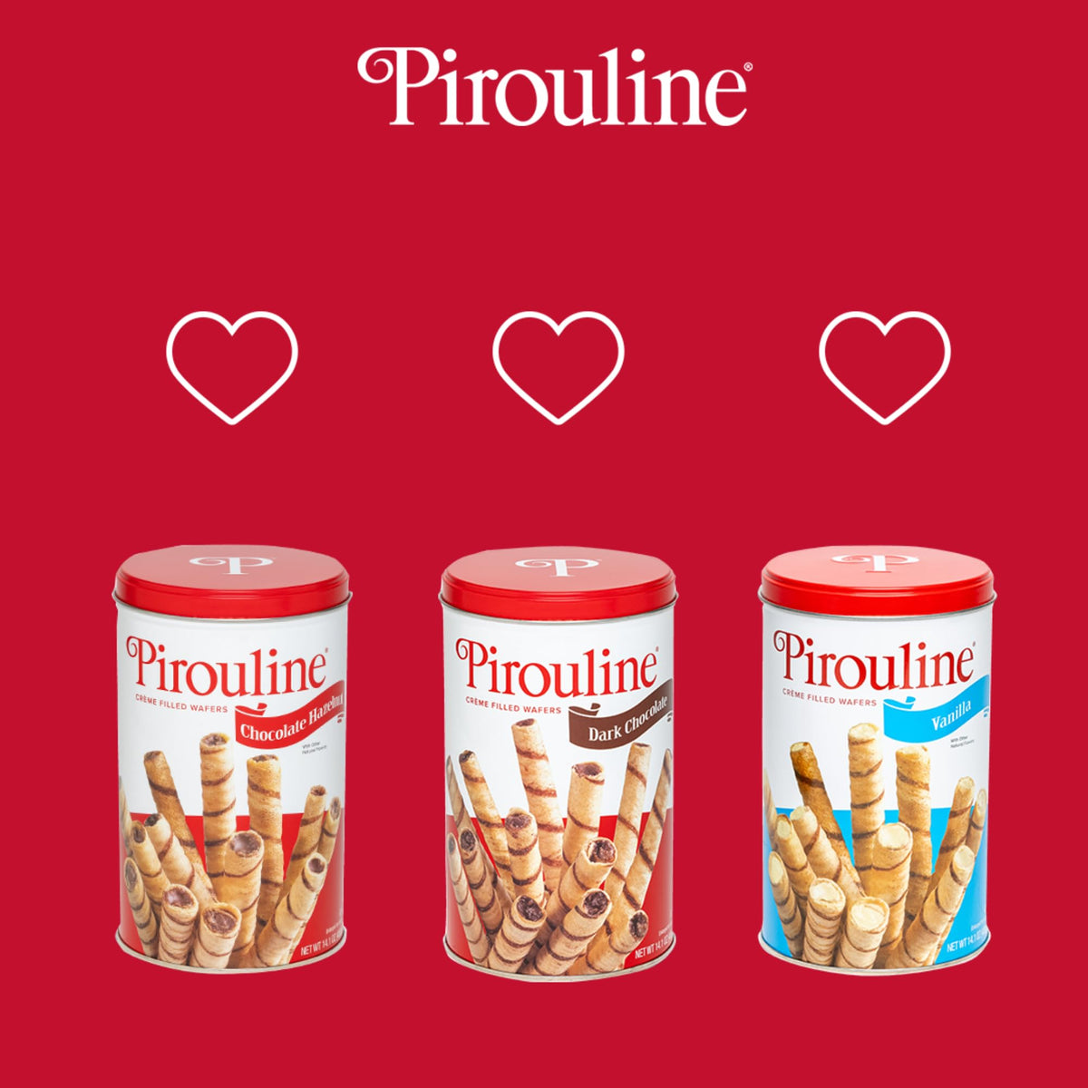 Pirouline Meyer Lemon creme filled wafers gift ready can suitable for celebrations