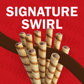 Pirouline signature swirl wafers with iconic design