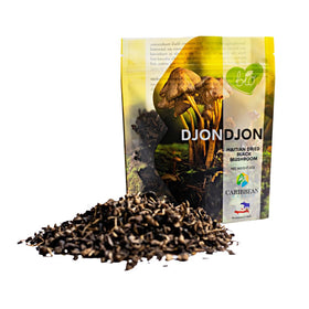 Pisa Haitian Djon Djon mushroom rehydration releases rich aroma and versatility.