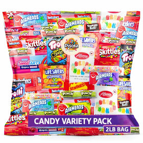 Pisoka Assorted Candy Mix 2lb bag ready for parties and shared snacking.