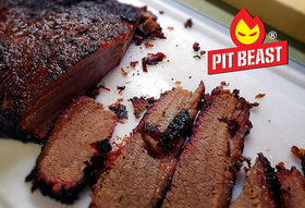 Pit Beast keto and gluten-free label on packaging.