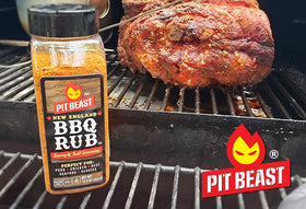 Pit Beast New England BBQ Rub seafood veggies plate reveals savory profile for everyday meals