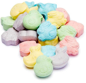Pitching Pigeon Sweet Tart Bunnies candy enhances party favors and jars.