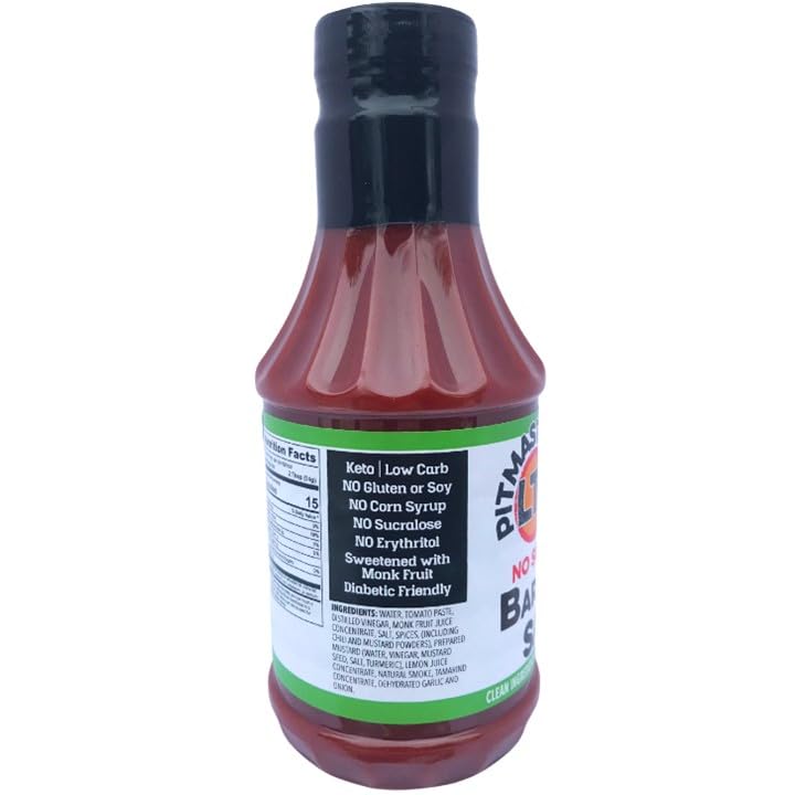 Pitmaster LT's sauce being poured over meat, signaling a glossy glaze and flavor boost.