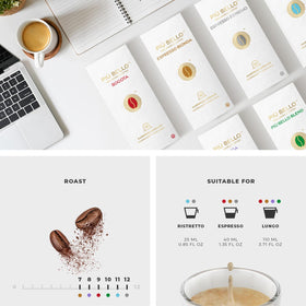 Piu Bello Bogota capsule offers a bright, aromatic option for mornings.