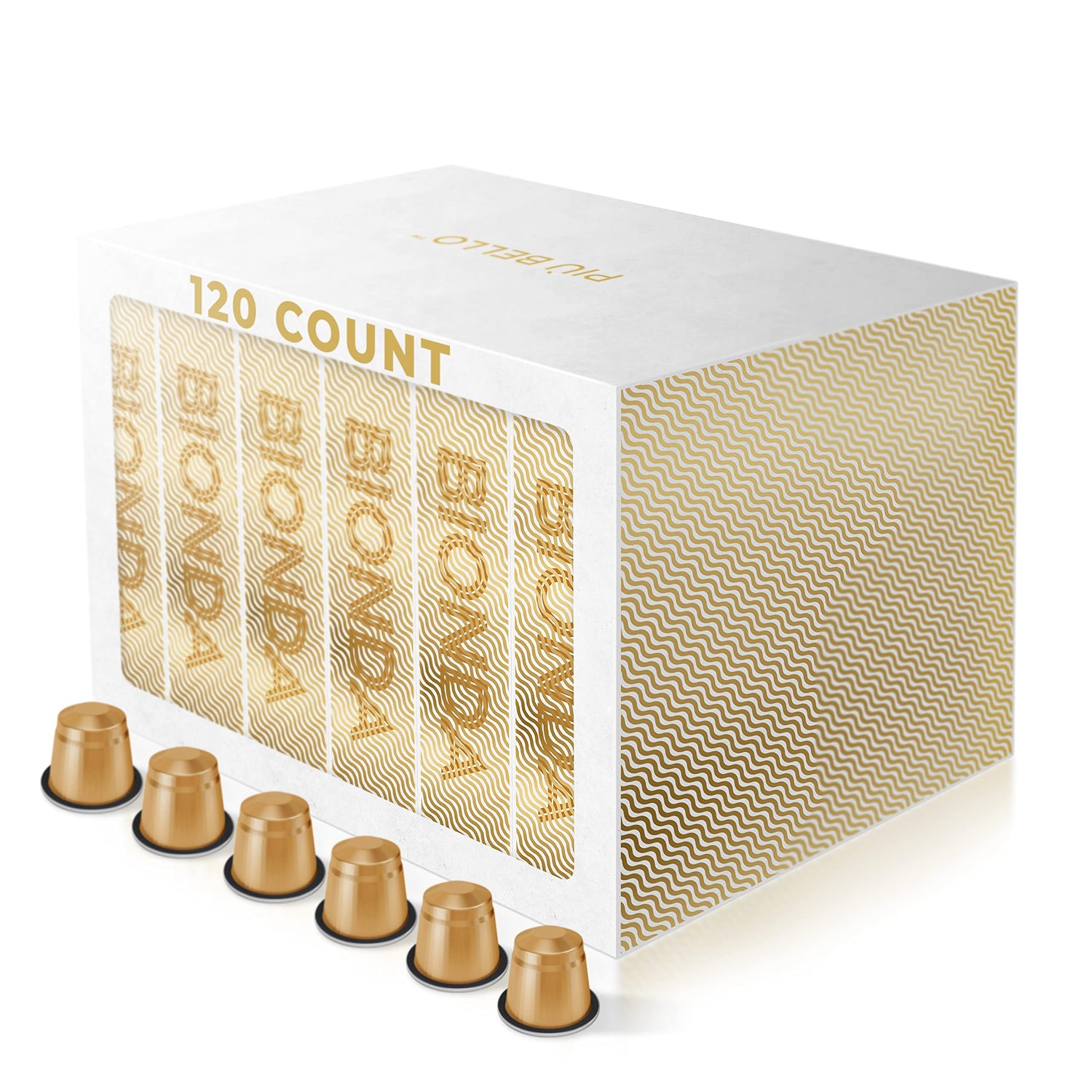 PIU BELLO Espresso Bionda pods pack for convenient home brewing