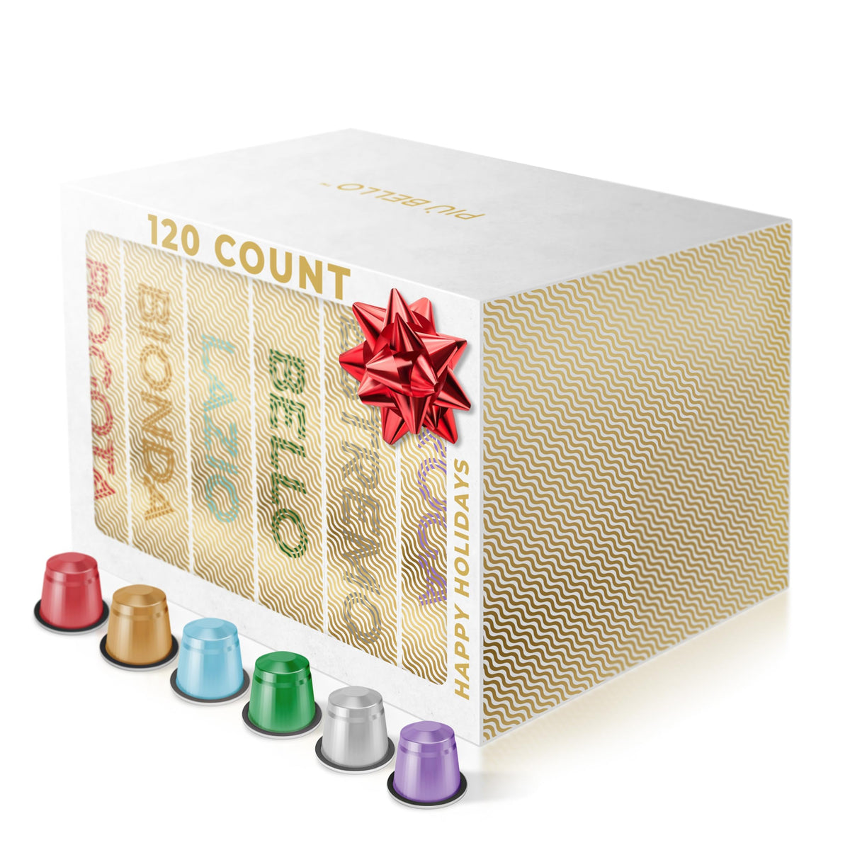 PIU BELLO Espresso Pods variety pack for Nespresso Original machines for quick café‑style mornings