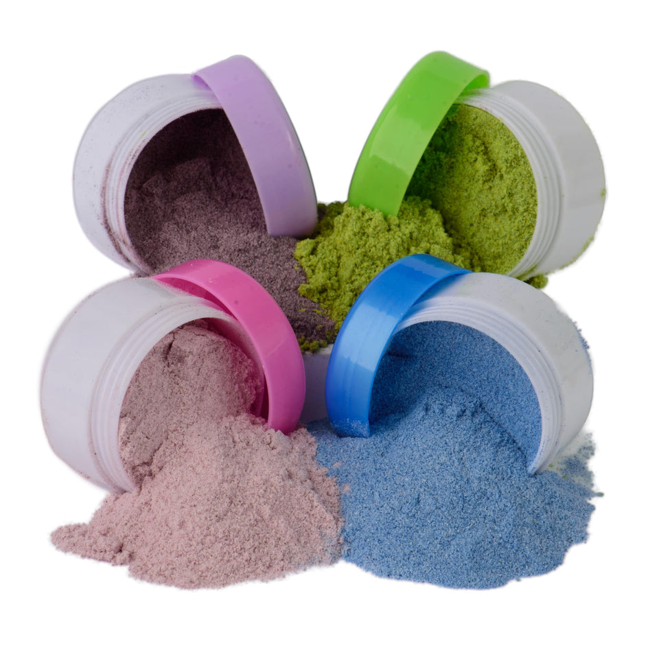 Pixie Dust pink pastel powder for vibrant cake decorating without artificial color.