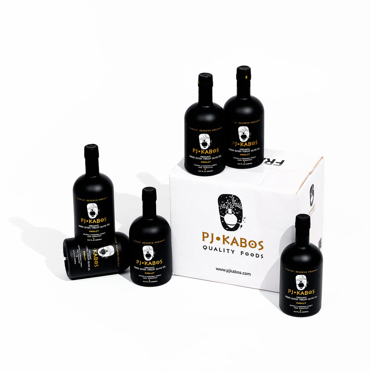 PJ KABOS finishing oil and salad dressing option for bold dishes
