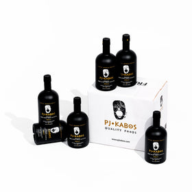 PJ KABOS finishing oil and salad dressing option for bold dishes