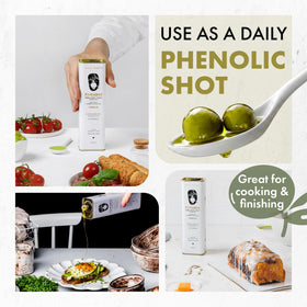 P.J. KABOS gift-ready olive oil tin for food lovers