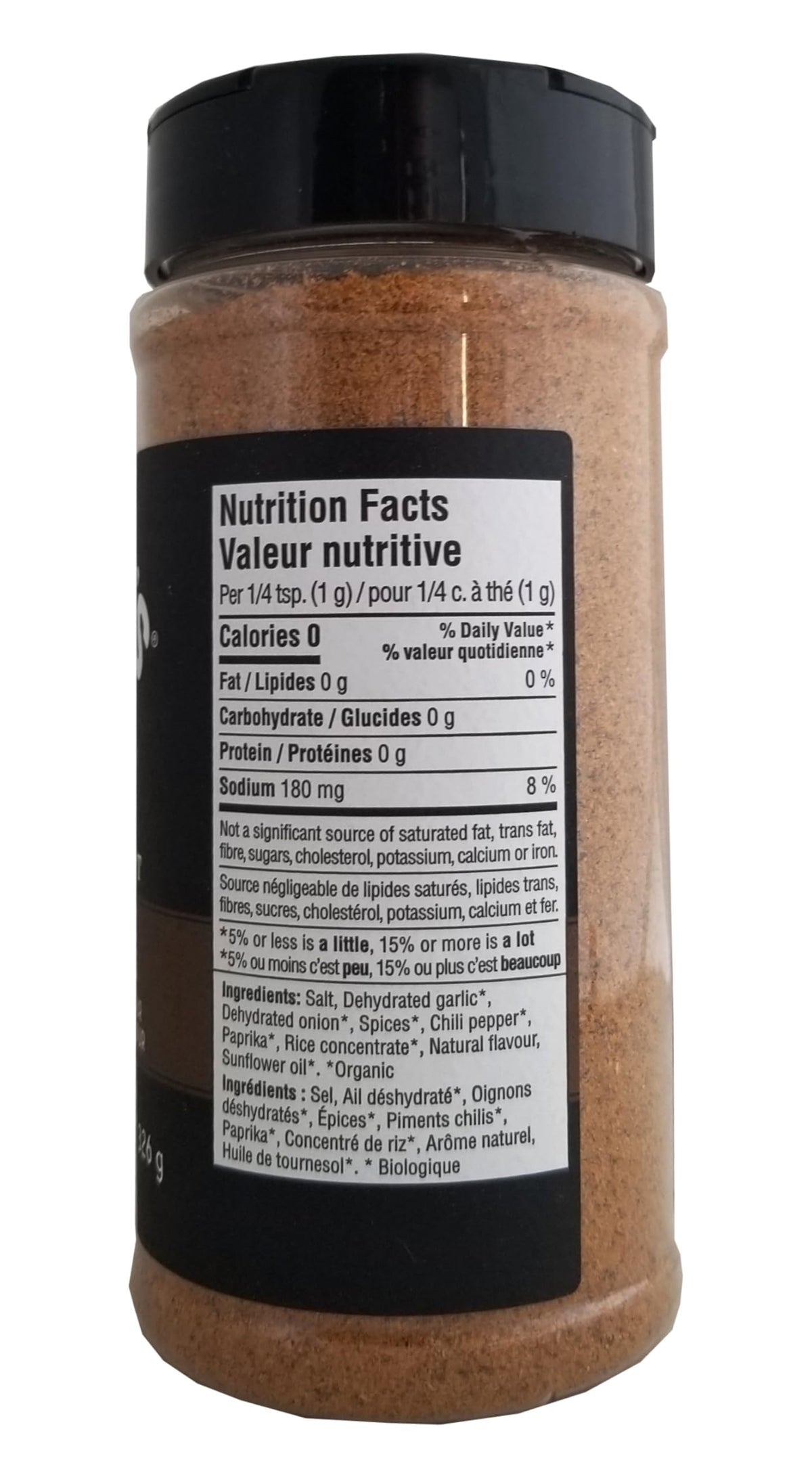 P.K. Kinder spice blend jar with sea salt and paprika for robust flavor