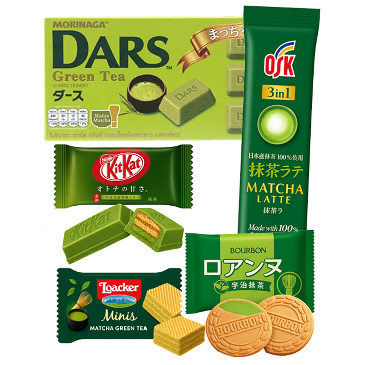 Planet Allstars assorted treats — crunchy and creamy bites for snacking.