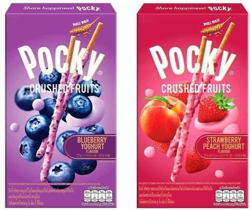 Planet Allstars Pocky Strawberry box—creamy coating on crisp biscuit, lunchbox friendly.