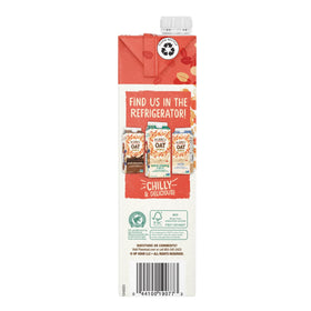 Planet Oat Original oatmilk in a coffee mug, smooth dairy-free beverage