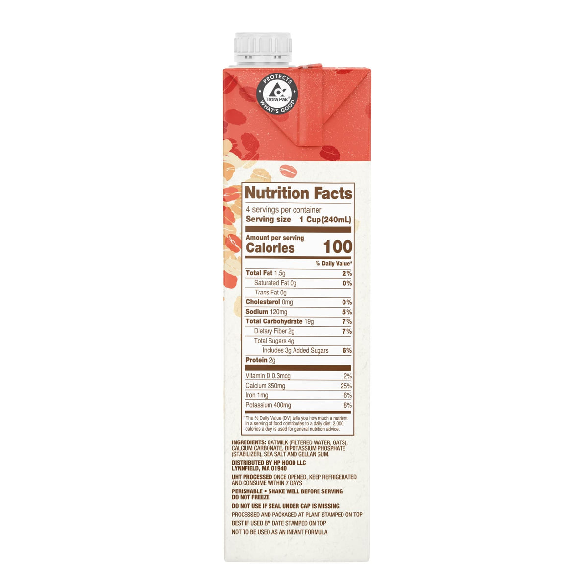 Planet Oat Original oatmilk 32oz pack of 6 display on shelf
