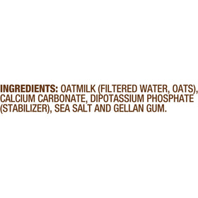 Planet Oat Original oatmilk smoothie in a glass, dairy-free creamy texture
