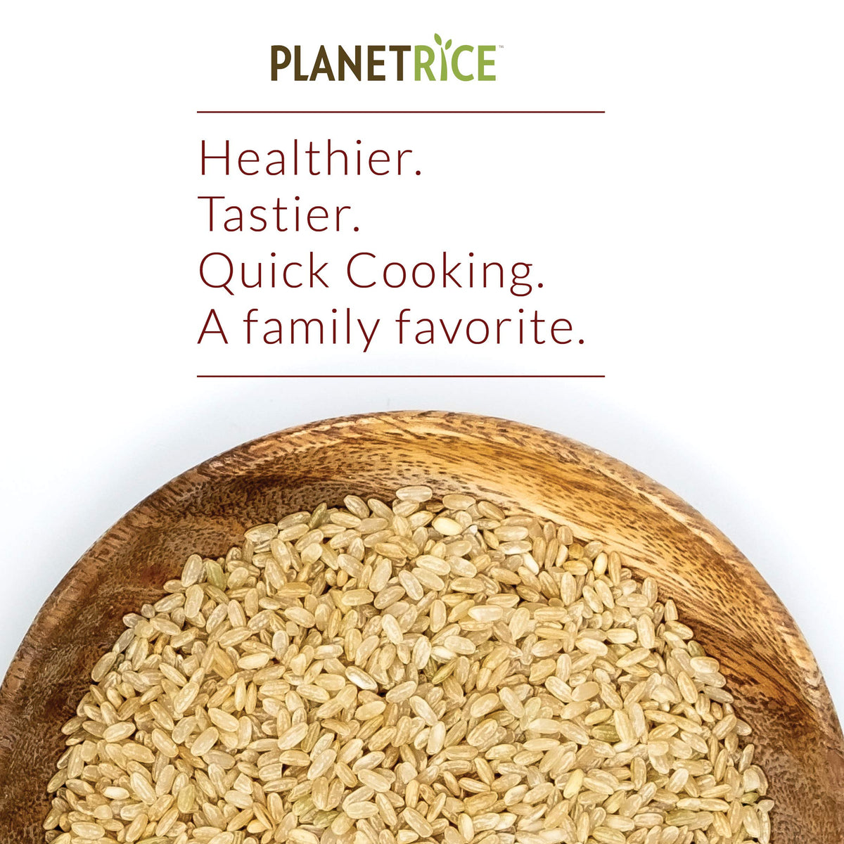 Planet Rice Meal-Prep Ready Brown GABA Rice shows quick, easy meals