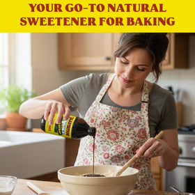 Gingerbread dough enriched with Plantation Blackstrap Molasses for depth