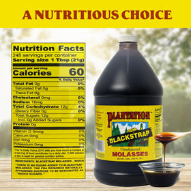 Plantation Blackstrap Molasses pour captures a glossy stream ideal for glazing.