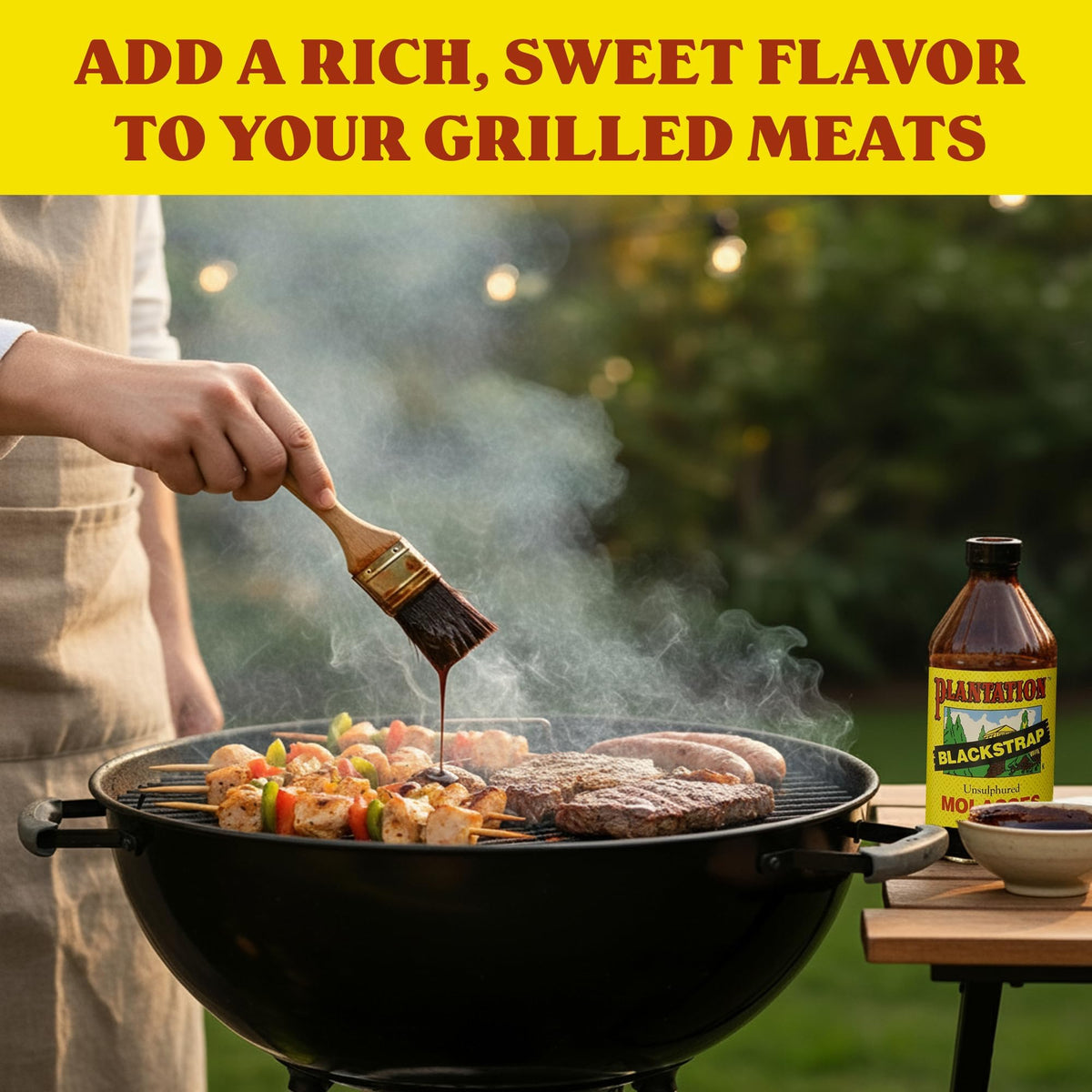 Plantation Blackstrap Molasses soil mix supports natural gardening enrichment