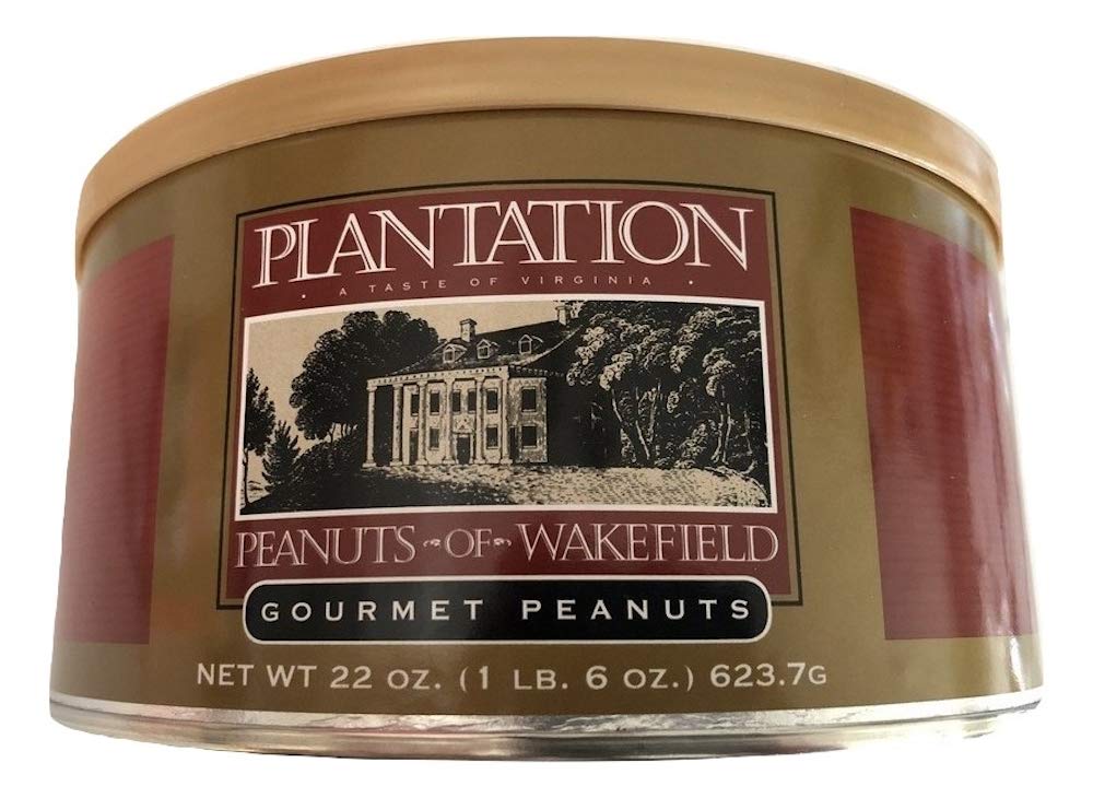 Plantation Peanuts of Wakefield original roasted peanuts, hot salted, ideal for snacking