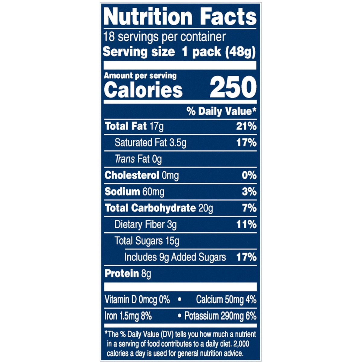 Planters Chocolate Trail Mix Nuts – close-up of mixed nuts and chocolate pieces.