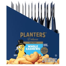 Planters Deluxe Cashews hiking or picnic companion