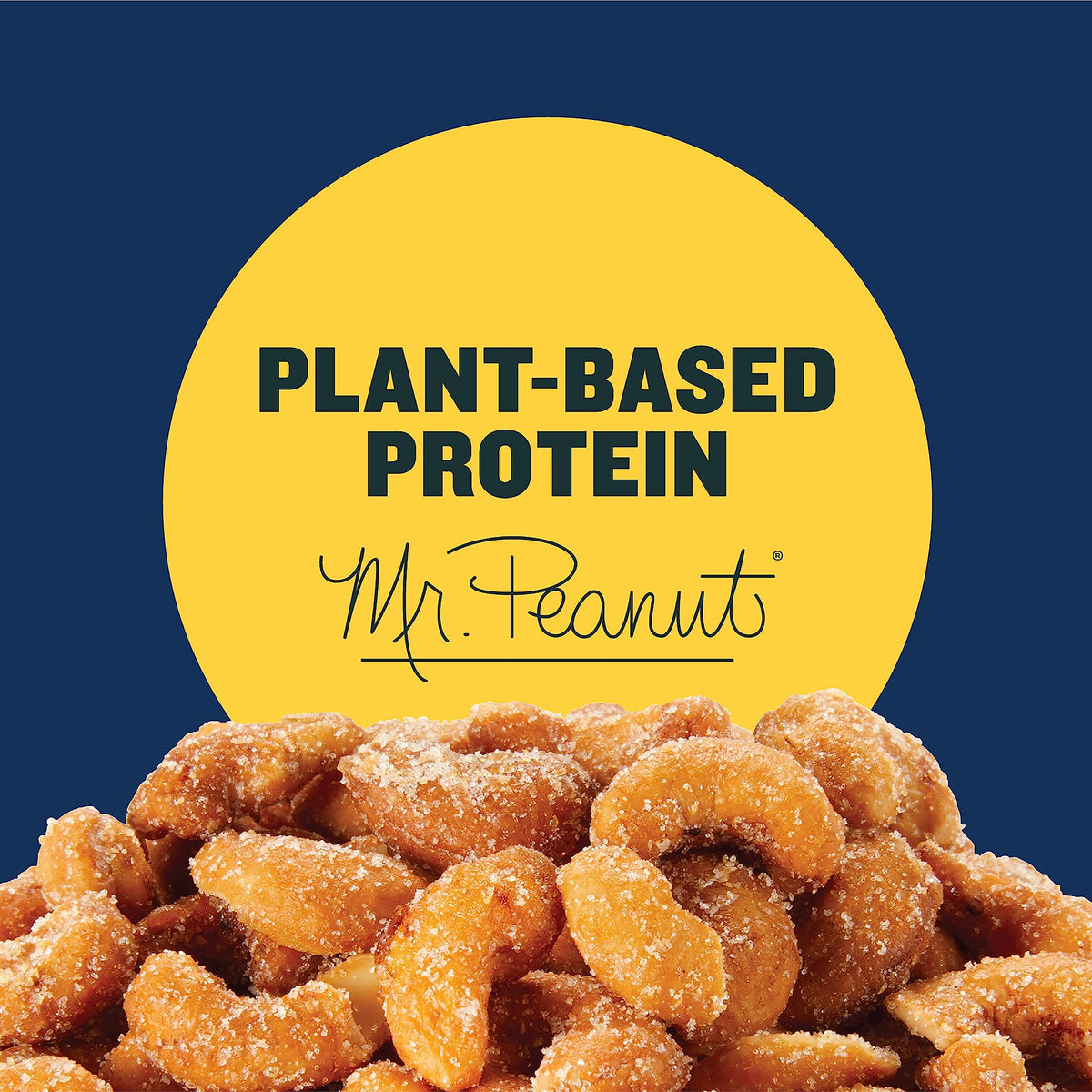 Planters Deluxe Honey Roasted Cashews – ready-to-share snack in a serving bowl.