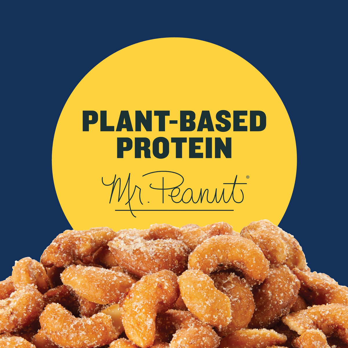 PLANTERS packaging with Kosher certification symbol.