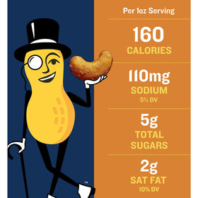 Planters Deluxe Honey Roasted Cashews – ideal for on-the-go snacking anywhere.