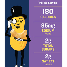 Planters Deluxe Mixed Nuts with Sea Salt resealable container preserves freshness after opening.