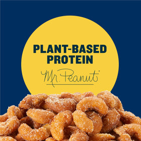 Planters Honey Roasted Cashews in a bowl, inviting sharing.