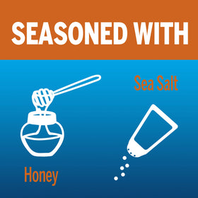Planters Honey Roasted Peanuts close-up reveals glossy honey glaze and crunchy texture.