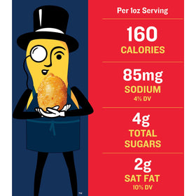 Planters Honey Roasted Peanuts kosher-seal confirms Kosher-certified snacking